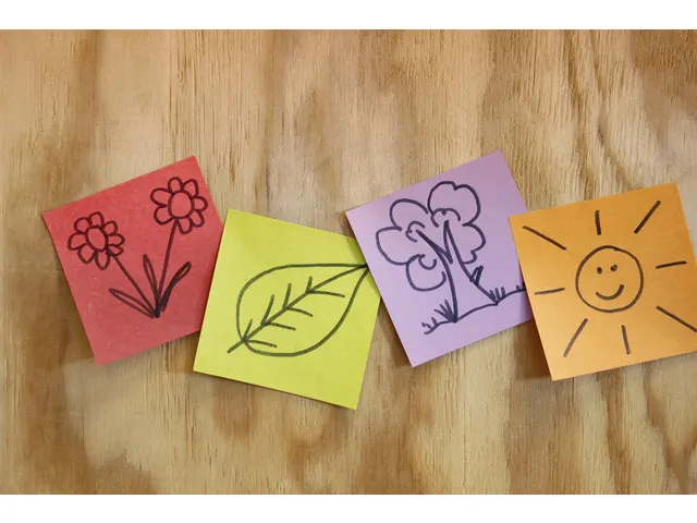 Sticky notes UPM recycled 75x75mm assorti blok 100 vel, doos 4x blok