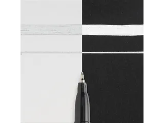 Viltstift Sakura pen-touch EF zilver 1-2mm - 6