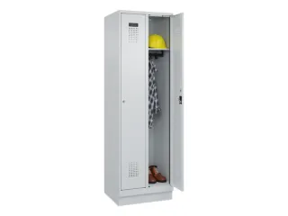 locker,HxBxD 1950x600x500mm,2vak,vak B 300mm,cil.-slot,sokkel - 1
