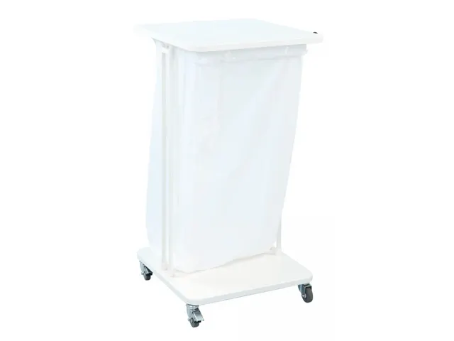 Verrijdbare Afvalzakhouder Saekko Boy Wit 120 Liter