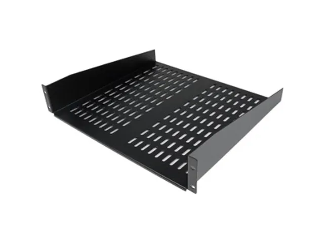 2U 16in Universal Rack Mount Shelf