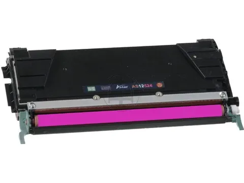 AS12524 Astar Lexmark C5240MH Optra C toner magenta rebuilt 5000pag