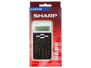 Calculator Sharp EL531THWH zwart-wit wetenschappelijk - 3