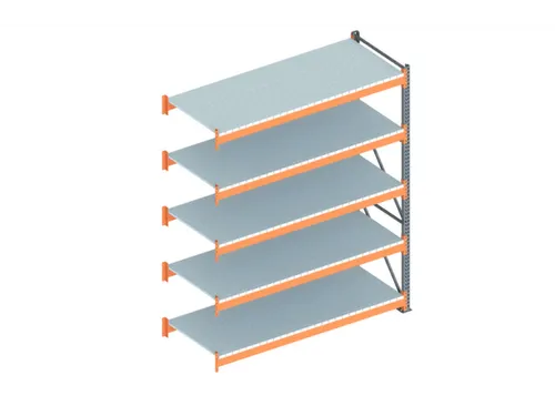 Breedvakstelling Aanbouwveld Hxbxd 3300x2785x1100mm 5 Stalen Legborden