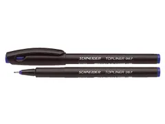 Fineliner Schneider Topliner 967 Blauw 0.4mm