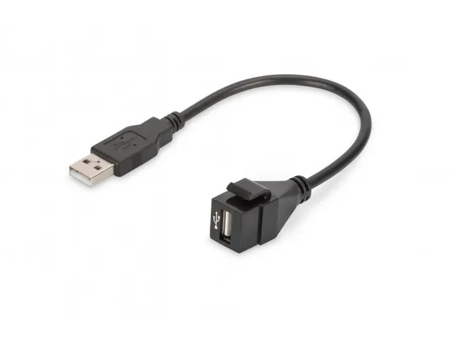 Module Keystone USB 2.0 Femelle/Male Noir