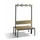 omkleedbank,HxLxD 1710x1000x760mm,HPL eiken-sereno,frame staal RAL7021