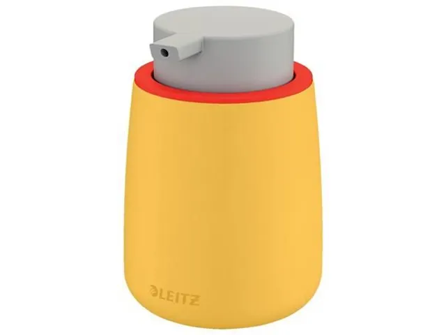 Dispenser Leitz Cosy voor handzeep 300 ml geel