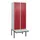Z-garderobekast,HxBxD 2120x800x815mm,4vak,vak B 400mm,cil.-slot