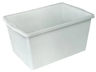 Conische Bak Pe Hxlxb 330X640X430Mm Inhoud 60L Naturel Wit - 1