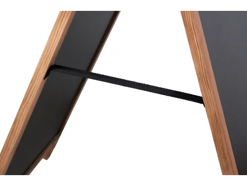 Europel Krijtstoepbord met Topbord 660 x 1280 mm DELUX Natural