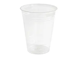 Beker transparant 300ml PET - 50 stuks