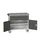 gereedschapswagen 980x800x600mm linoleum 2 laden+kast, RAL7035+RAL7016