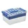 Q-line opbergbox 15L met bakje transparant blauw - 40x30x18cm