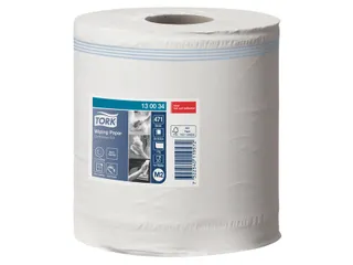 Tork 130034 Poetspapier M2 Premium Centerfeed 1-laags Wit 165m - 2