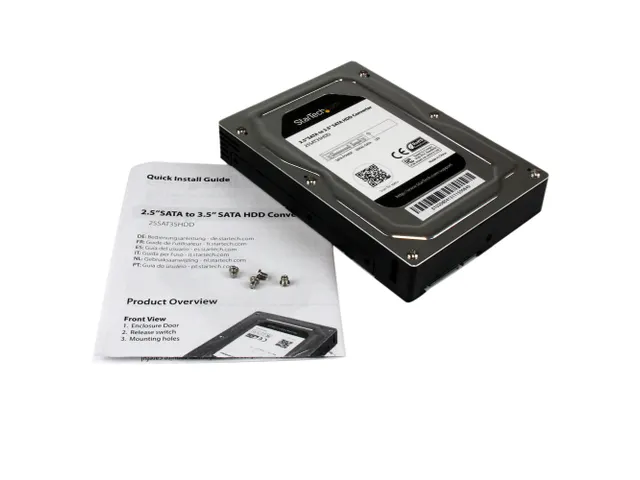 2,5 inch naar 3,5 inch SATA Aluminium Harde Schijf Adapter Behuizing