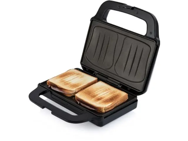 Tosti IJzer Big Croque XL Zilver Anti-Aanbaklaag 900W