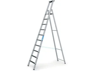 veiligheidsladder,eenzijdig,10treden m. R13-laag,stand H 2,64m - 4