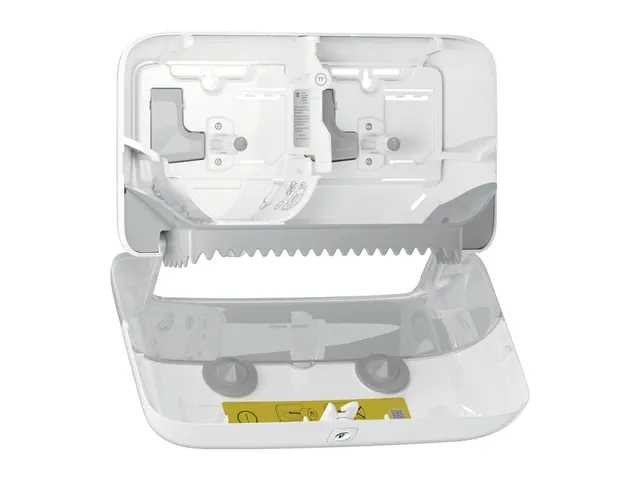 Tork 558040 T7 OptiServe Hulsloos Toiletpapier Dispenser Elevation Wit