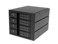 4-bay Aluminium Trayless Hot Swap Mobile Rack Backplane