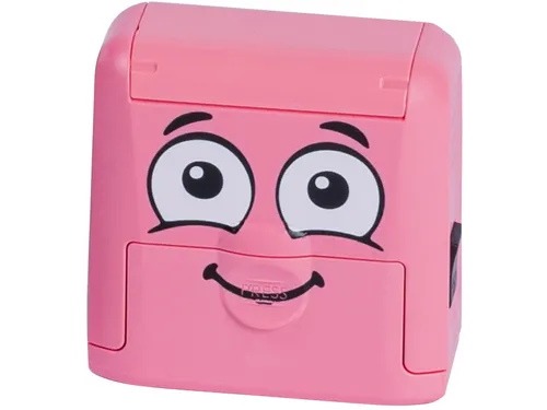 Textielstempel Colop Marky personaliseerbaar roze