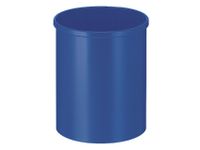 Ronde Papierbak metaal 15 liter Blauw