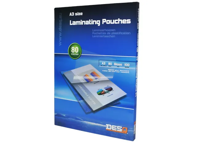 Lamineerhoes A3 Formaat 80 micron 100 Stuks