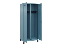 locker voor scheiding van kleding,HxBxD 1950x800x500mm,2vak