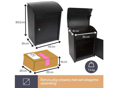 Dropbox Malmo voor postpakketten