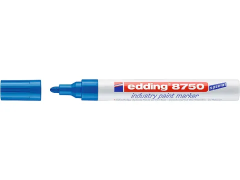 Lakmarker edding e-8750 industry blauw