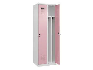 locker voor scheiding van kleding,HxBxD 1850x600x500mm,2vak - 1