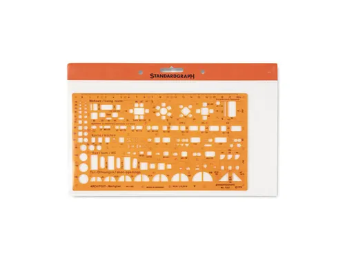 Sjabloon Standardgraph gecombineerd architectsjabloon 1:100
