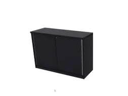 schuifdeurkast,HxBxD 825x1200x445mm,CC-zwart