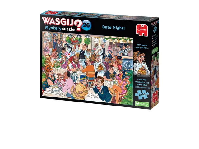 Puzzel Wasgij Mystery 26 Date Night! 1000 stukjes