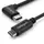 USB-C kabel Rechtshoekig M/M 1 meter USB 2.0