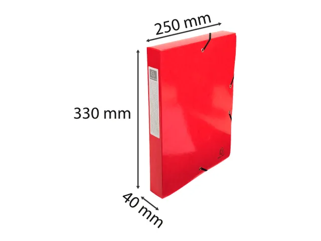 Klasseerdoos IDERAMA rug 40mm rood