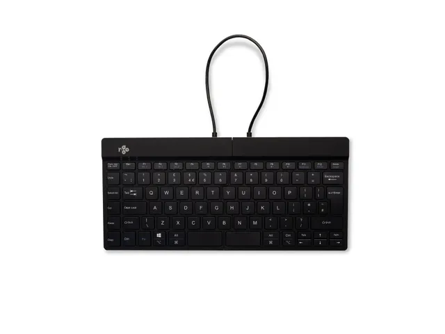 Split Break V2 ergonomisch toetsenbord Qwerty UK Zwart draadloos