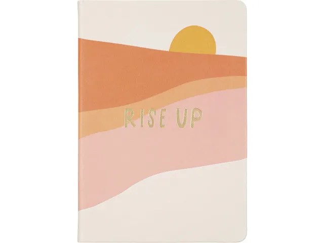 Carnet de notes Rise Up ligné 15x20cm