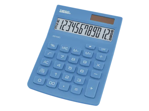 Rekenmachine Desq Compact sky blue
