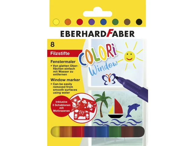 Raamstift Eberhard Faber 8 delig