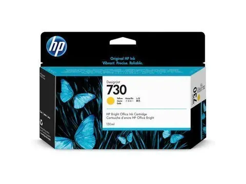 HP 730 130ml Geel DesignJet Inkt Cartridge P2V64A