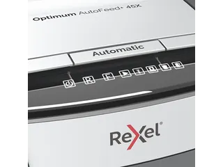 Papiervernietiger Rexel Optimum Auto+ 45X snippers 4x28mm - 5