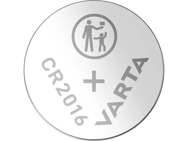 Batterij VARTA knoopcel 2x CR2016 lithium