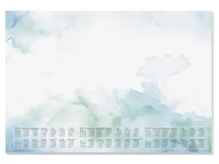 Designonderlegger Sigel Water color Sea 26/27/28 A2 30 vel - 2