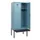 locker met bank,HxBxD 1950x800x815mm,2vak,vak B 400mm,cilinderslot