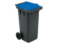 Mini-container 120 Liter Grijs Blauw
