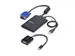 Draagbare Laptop Crash Cart Adapter, USB/VGA/Mini DisplayPort KVM Cons