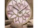 Wandklok Nextime dia 40cm Roze Hout Lotus