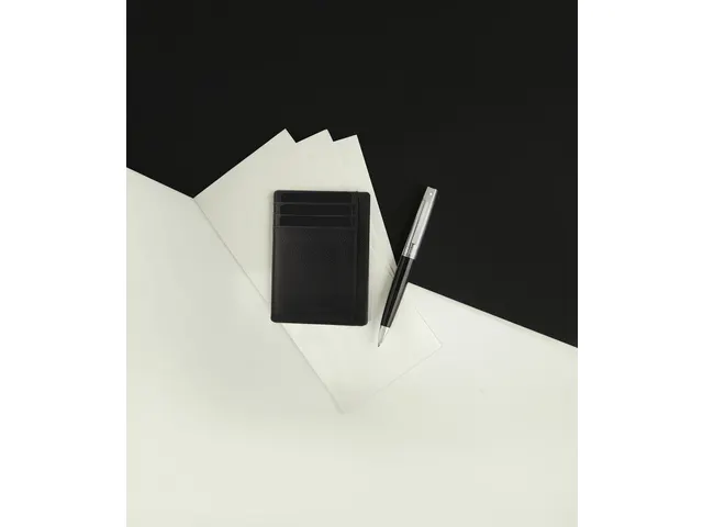 Balpen Giftset SHEAFFER 300 G9342 Bright chrome gold tone met creditca