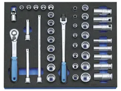 2005 CT2-D 30 Dopsleutelassortiment 3/8 inch in controlemodule,43-deli